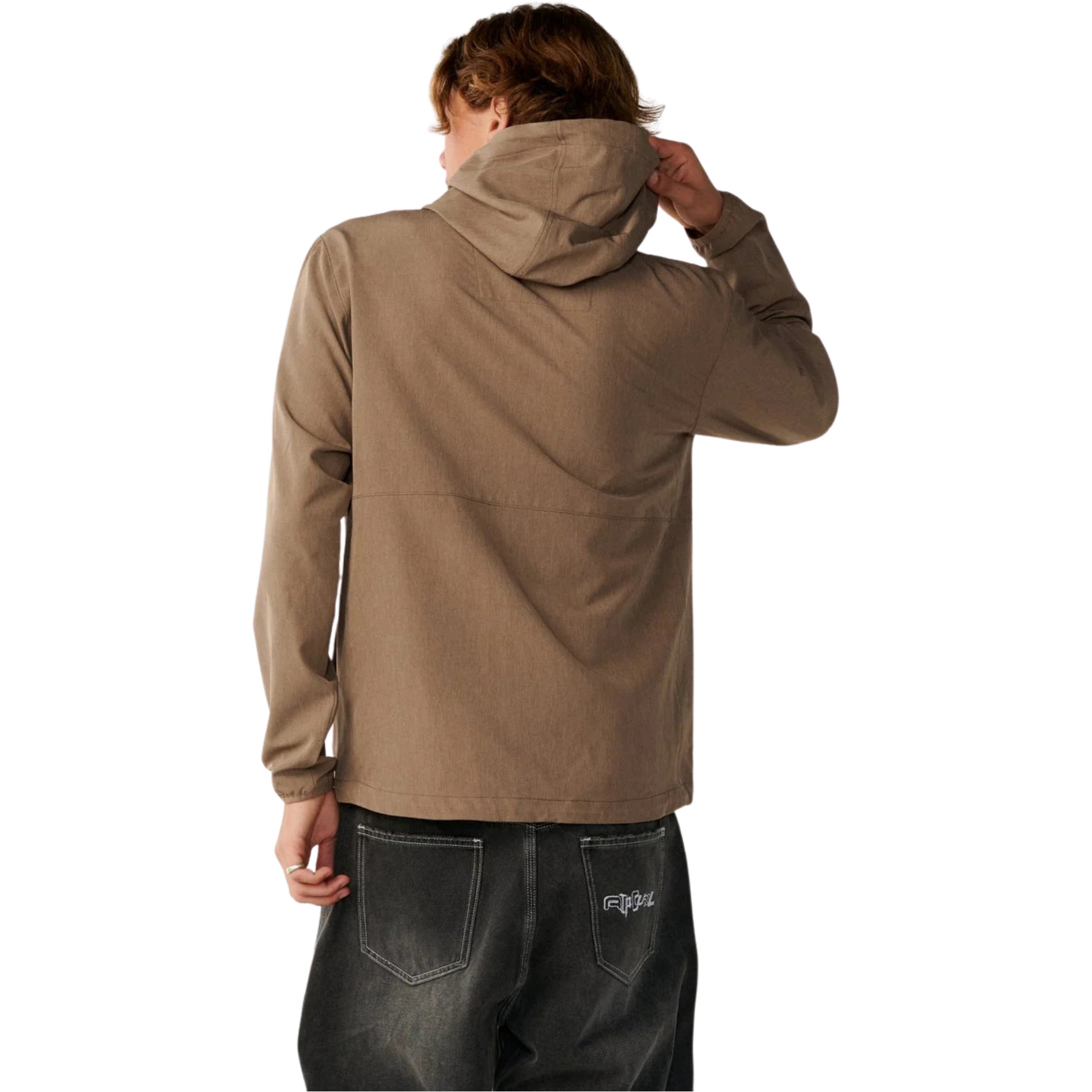 2026 Rip Curl Herre Elite Anti-Serie Zip Gennem Jakke CJKAX9 - Walnut